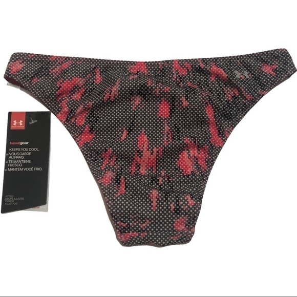 UNDER ARMOUR Bikini Bottoms in Pink/Grey - Picture 2 of 4